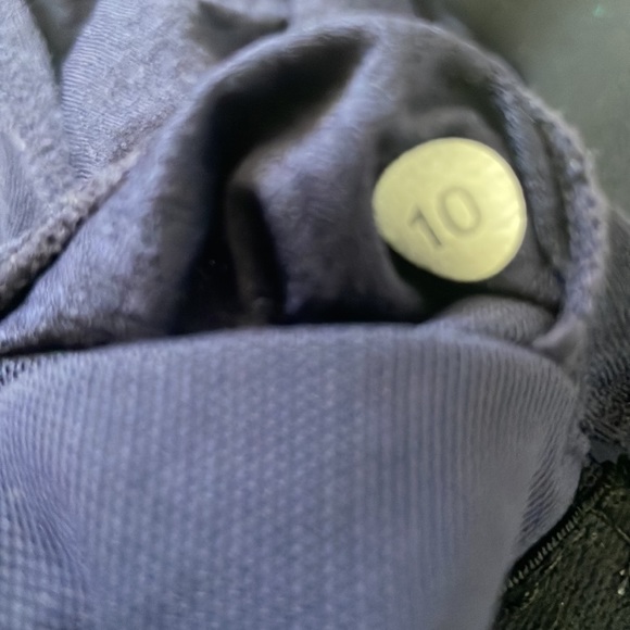 - Lululemon athletica  get fit tank navy heathered deep indigo size 10 - Picture 10 of 11